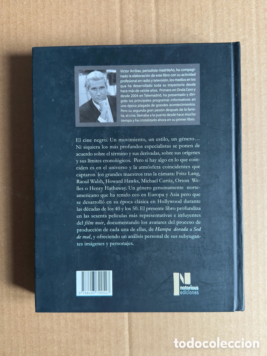 Libros de segunda mano: El cine negro. VICTOR ARRIBAS. - Foto 2