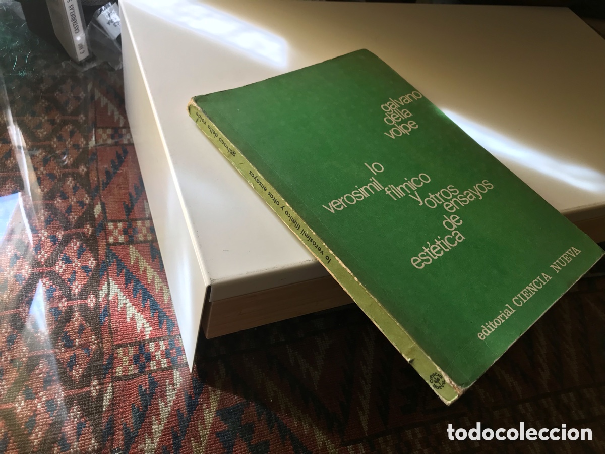 Libros de segunda mano: Lo veros&iacute;mil f&iacute;lmico y otros ensayos de est&eacute;tica. Galvano Della Volpe. Editorial ciencia nueva.