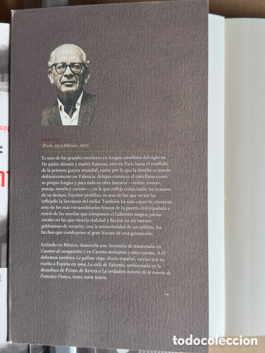 Libros de segunda mano: MAX AUB. Luis Bu&ntilde;uel, novela. - Foto 2