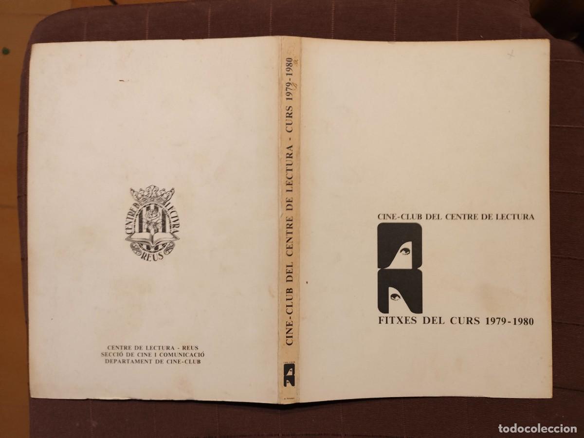 Libros de segunda mano: CINE CLUB DEL CENTRE LECTURA REUS -FITXES DEL CURS 1979-1980