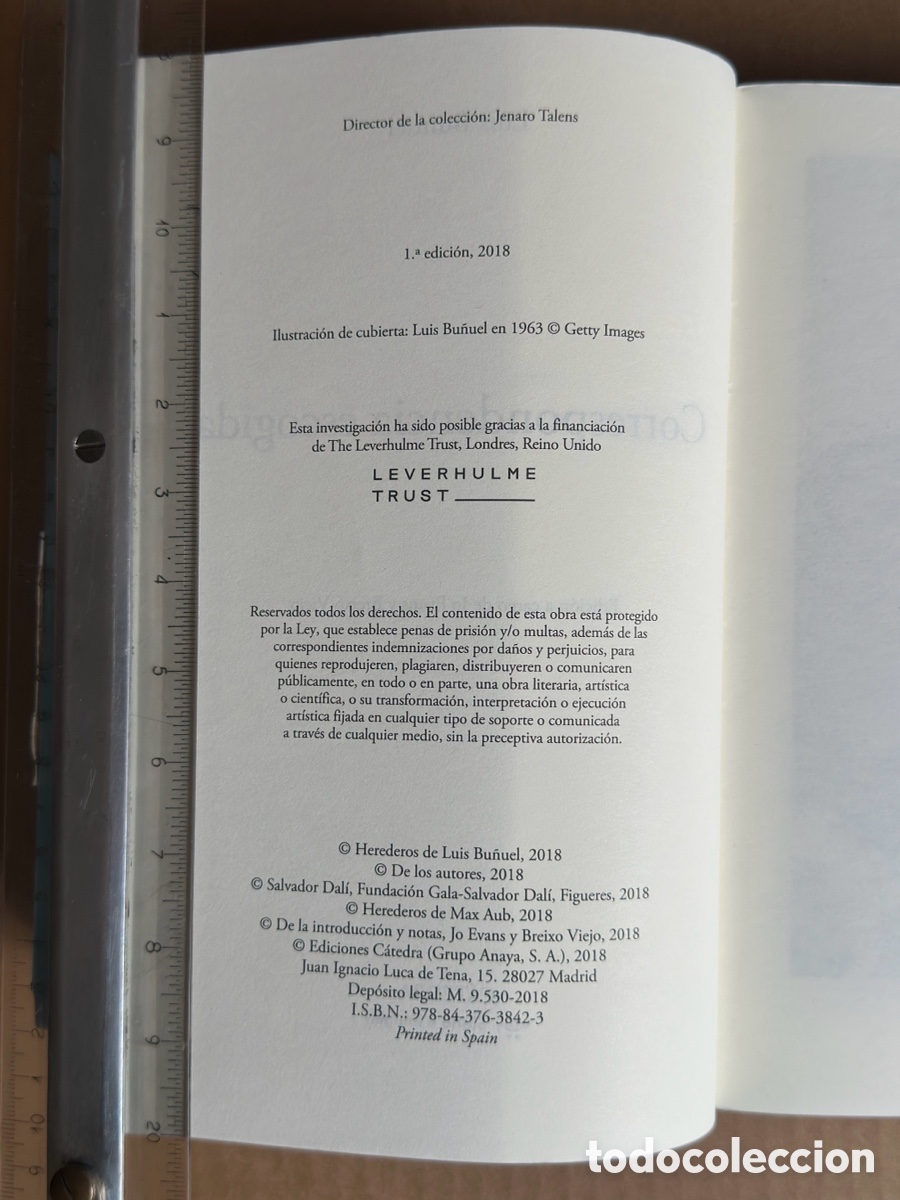Libros de segunda mano: Luis Bu&ntilde;uel. Correspondencia escogida - Foto 3