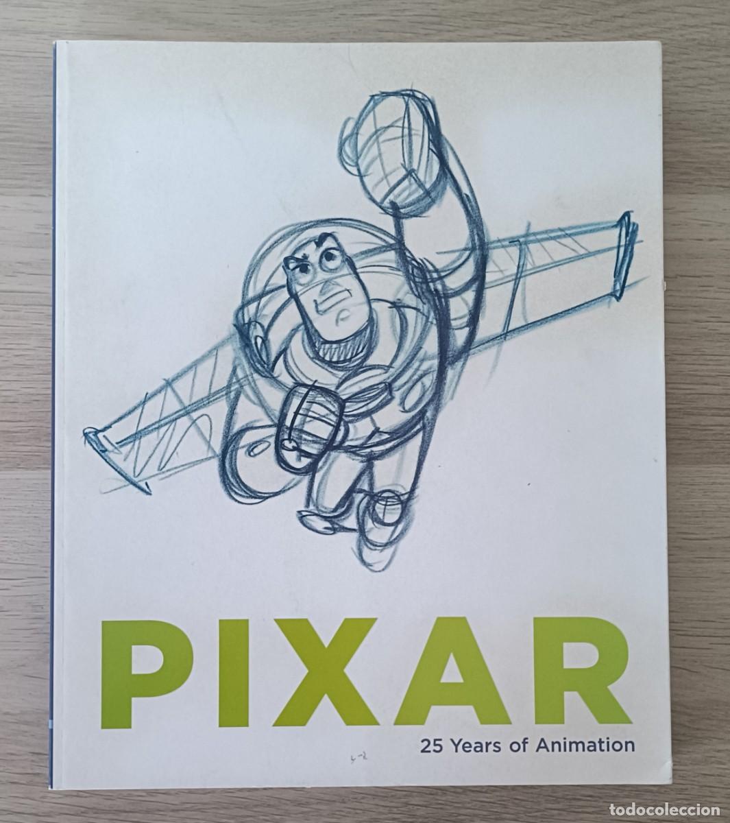 Libros de segunda mano: Libro PIXAR 25 YEARS OF ANIMATION, Oakland Museum of California, Toy Story, Up, Ratatouille, Wall-e
