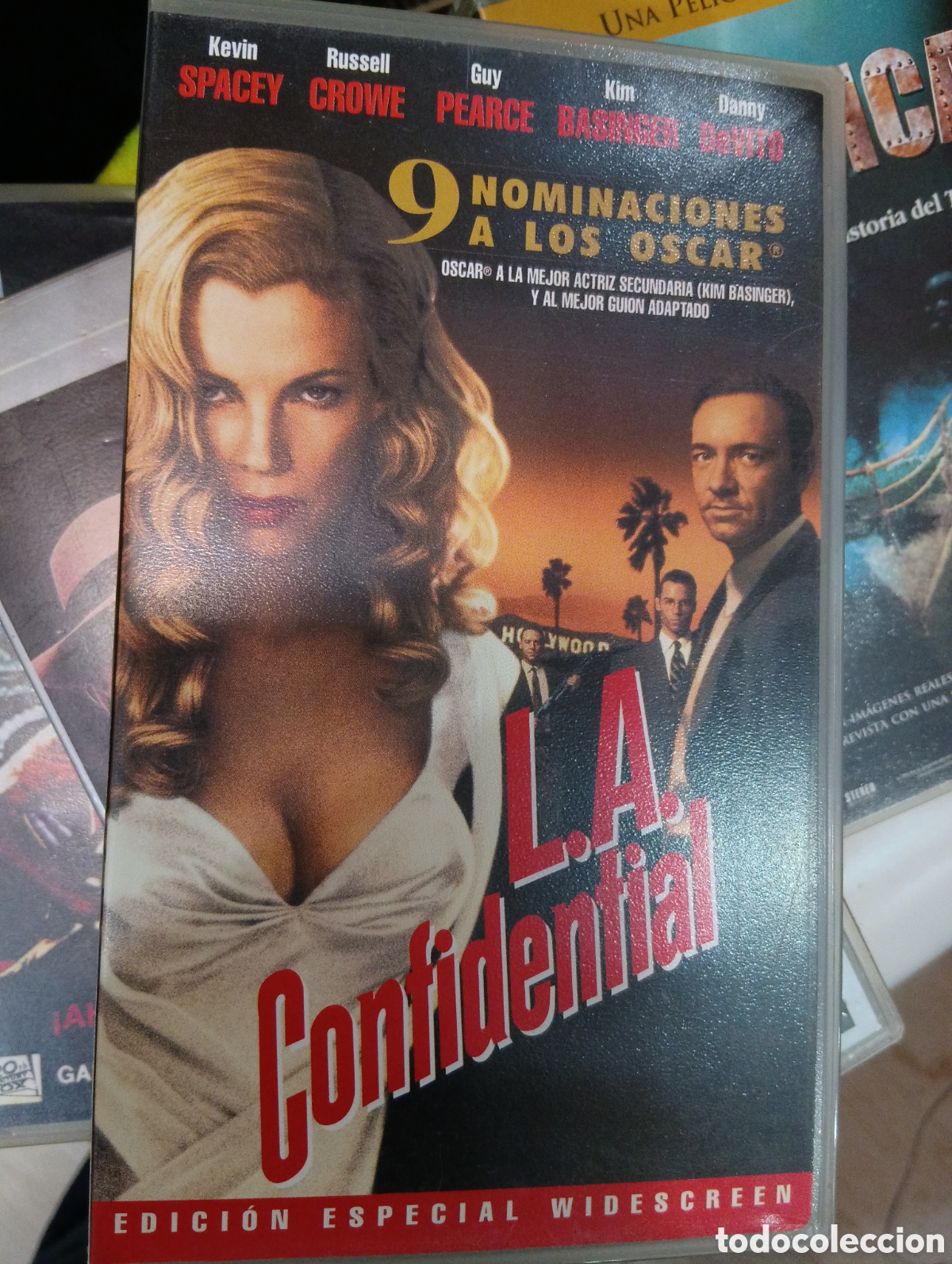 Libros de segunda mano: Video Vhs: L.A. Confidential - Warner Home Video - 1990 - 9 nominaciones a los Oscar