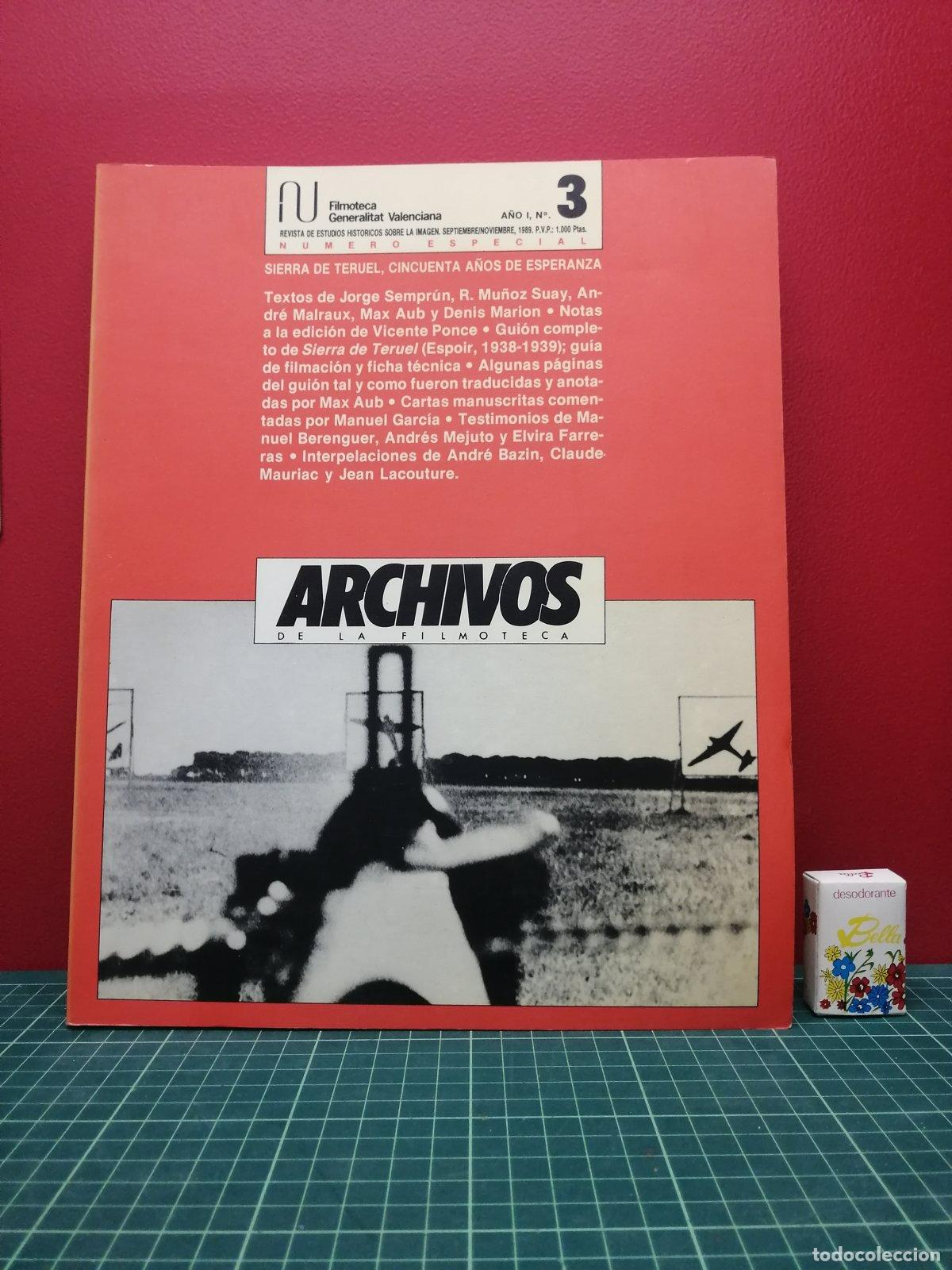 Libros de segunda mano: Archivos de la Filmoteca n&ordm; 3. Sierra de Teruel, cincuenta a&ntilde;os de esperanza