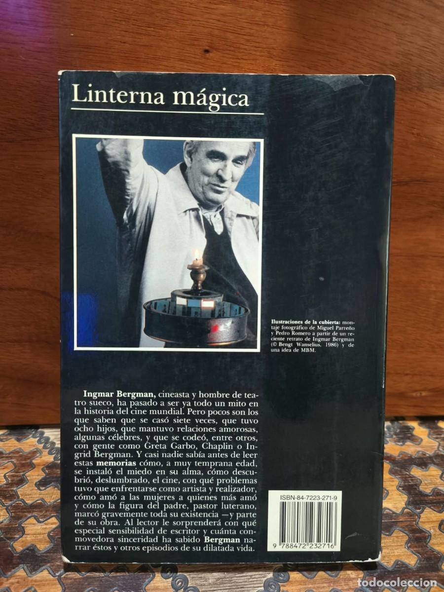 Libros de segunda mano: Linterna m&aacute;gica &mdash; Ingmar Bergman - Foto 2