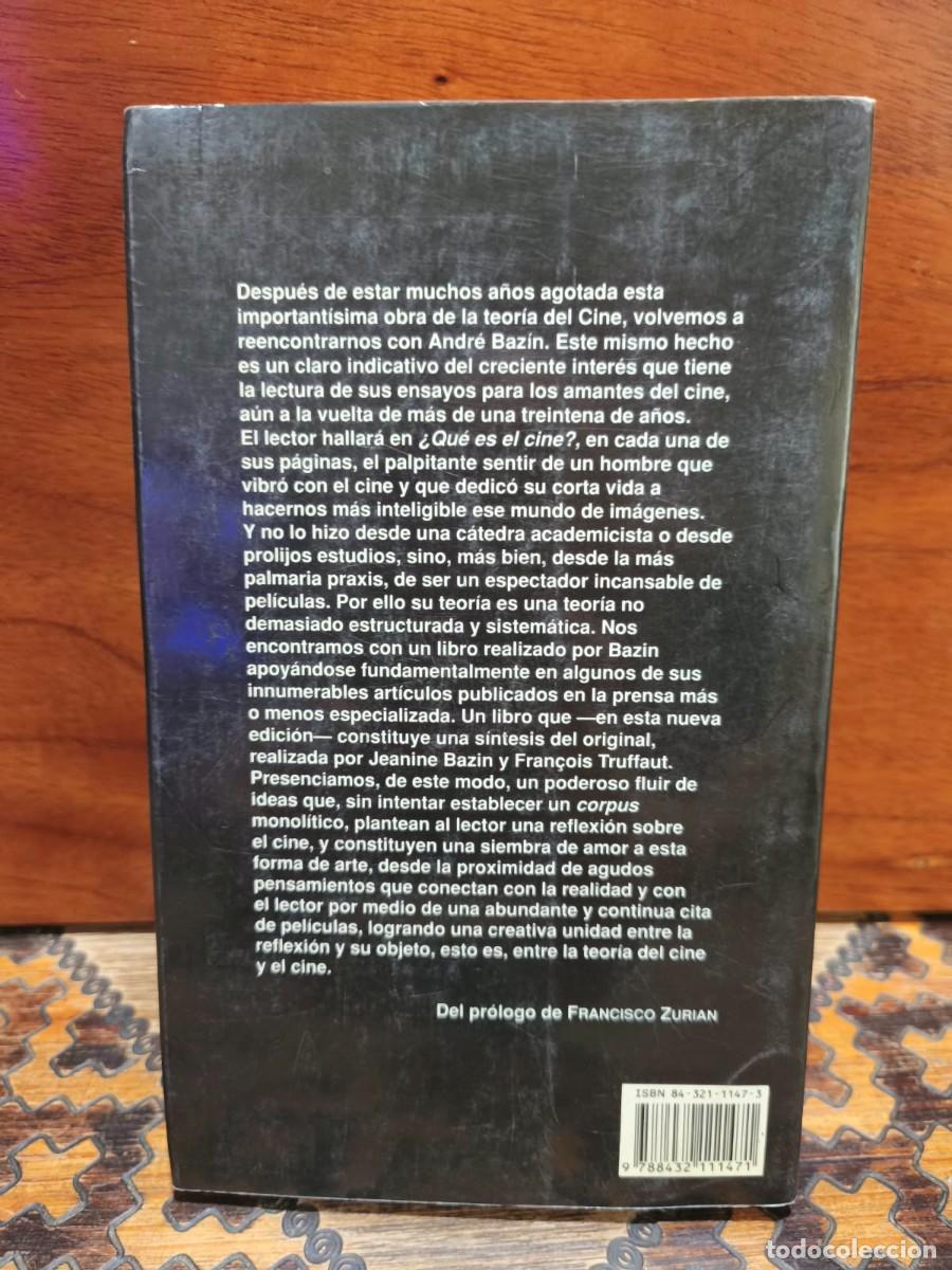 Libros de segunda mano: &iquest;Qu&eacute; es el cine? &mdash; Andr&eacute; Bazin - Foto 2