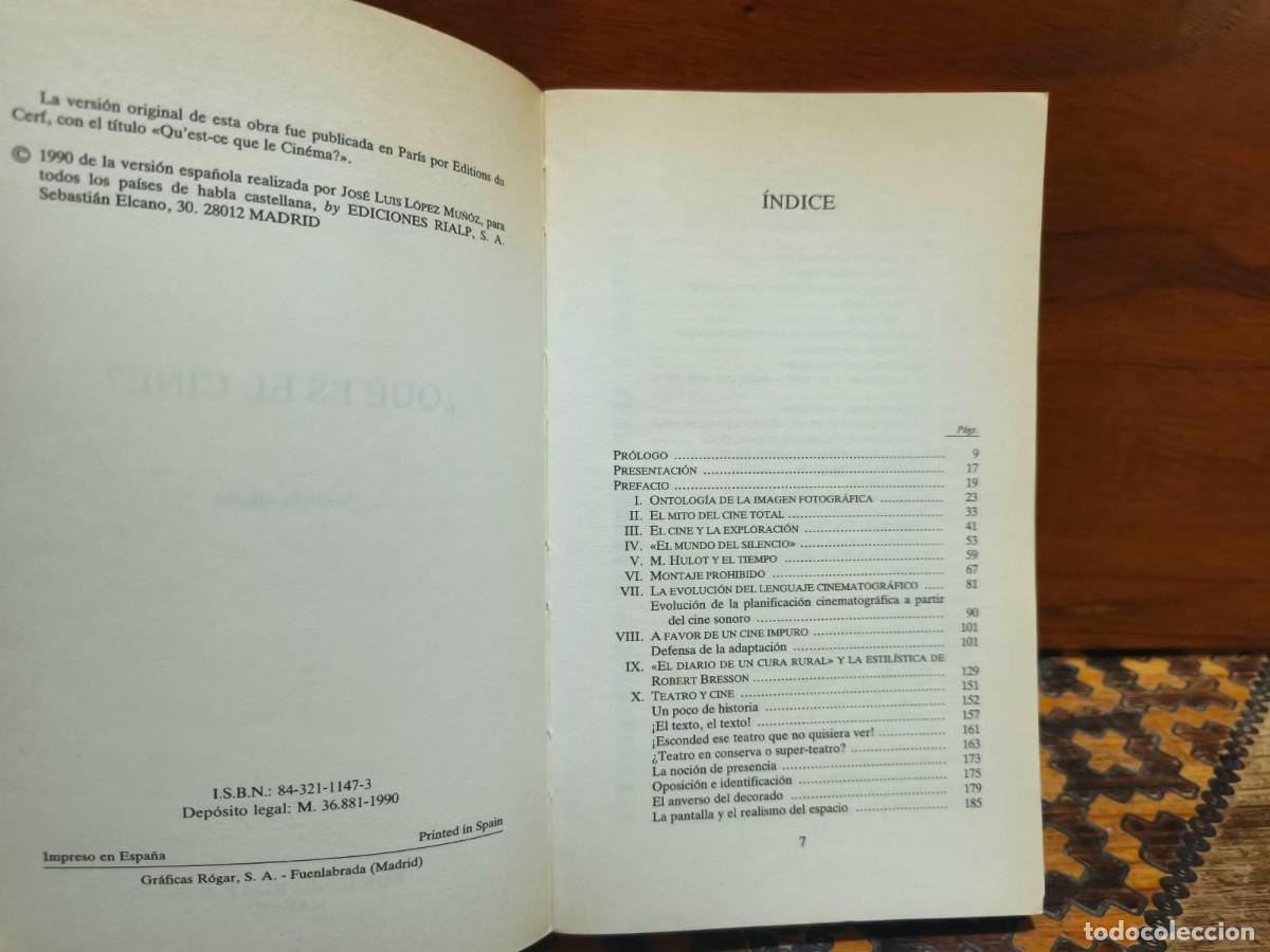 Libros de segunda mano: &iquest;Qu&eacute; es el cine? &mdash; Andr&eacute; Bazin - Foto 3