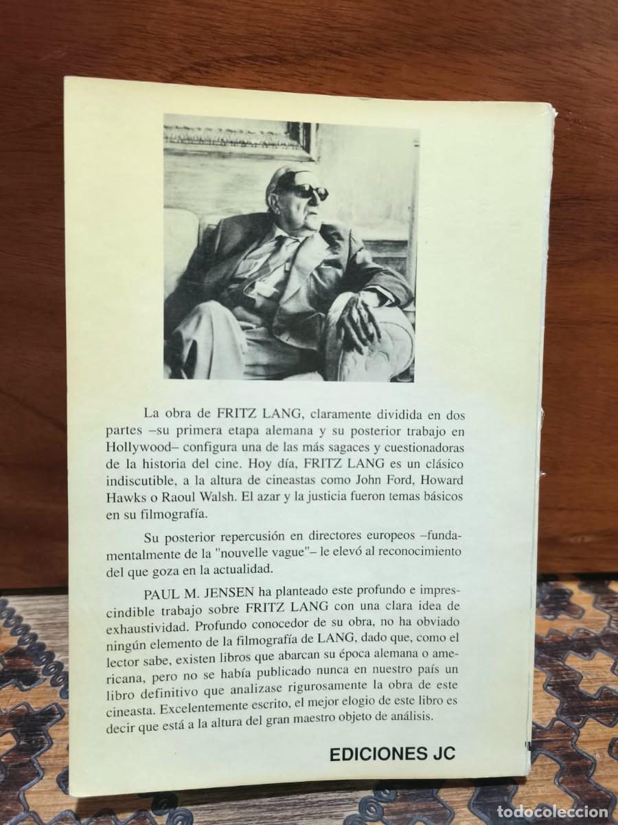 Libros de segunda mano: Fritz Lang &mdash; Paul M. Jensen - Foto 2
