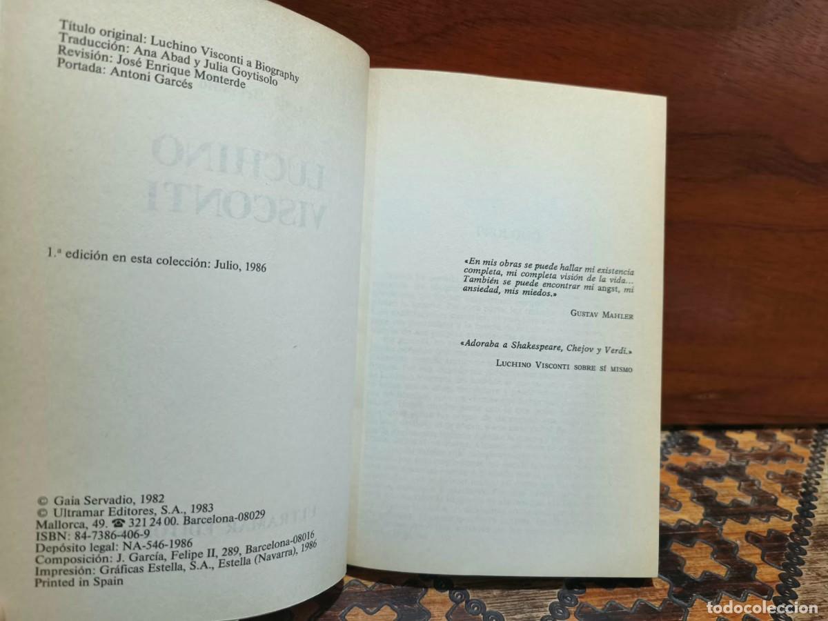 Libros de segunda mano: Luchino Visconti &mdash; Gaia Servadio - Foto 3