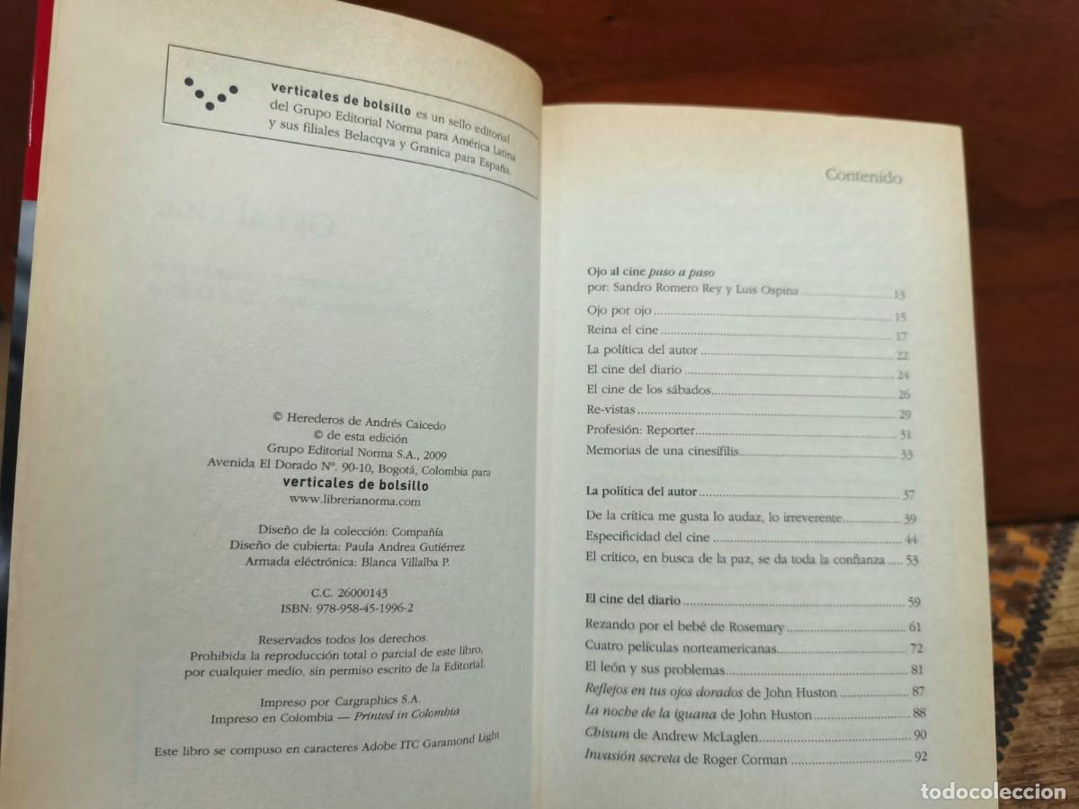 Libros de segunda mano: Ojo al cine &mdash; Andr&eacute;s Caicedo - Foto 5