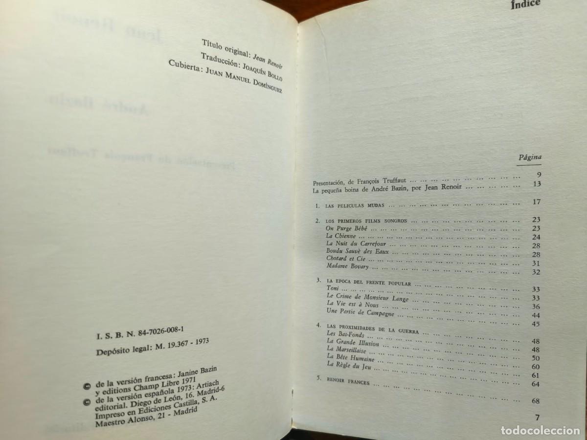 Libros de segunda mano: Jean Renoir &mdash; Andr&eacute; Bazin - Foto 4