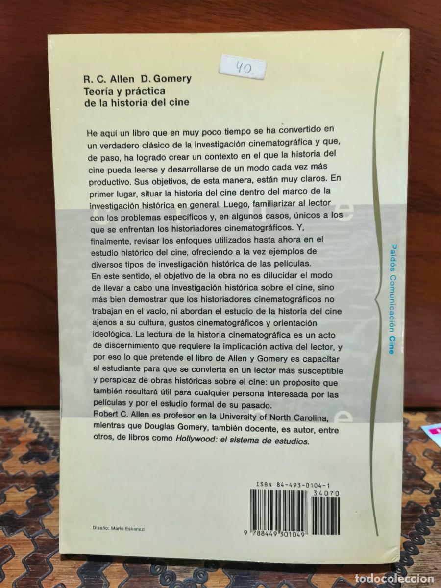Libros de segunda mano: Teor&iacute;a y pr&aacute;ctica de la historia del cine &mdash; Robert C. Allen - Foto 2