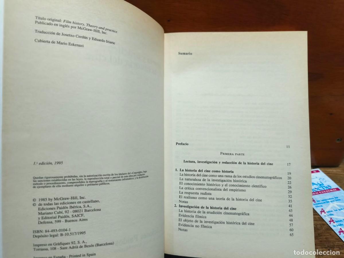 Libros de segunda mano: Teor&iacute;a y pr&aacute;ctica de la historia del cine &mdash; Robert C. Allen - Foto 3