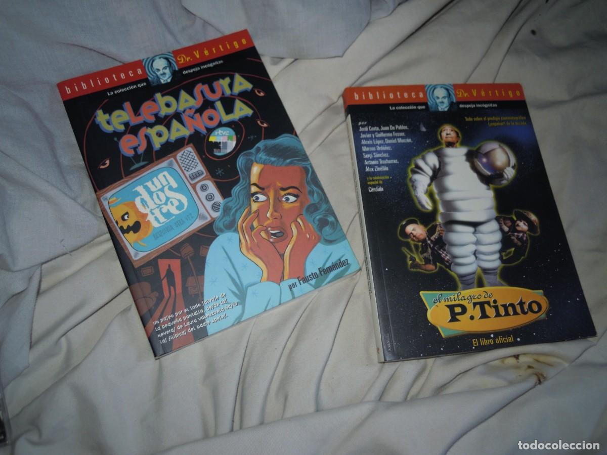 Libros de segunda mano: LOTE BIBLIOTECA DR. VERTIGO: EL MILAGRO DE P.TINTO, FESSER, 218 PGS +TELEBASURA ESPA&Ntilde;OLA