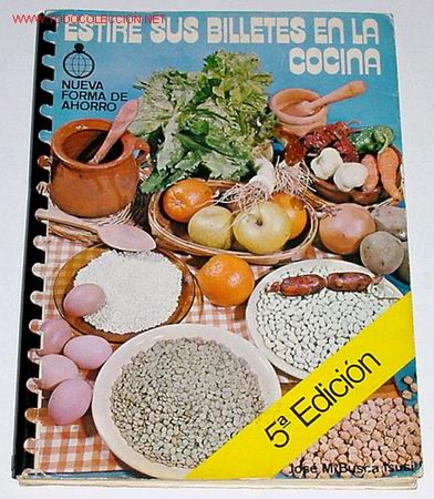 Second hand books: ESTIRE SUS BILLETES EN LA COCINA  - COCINA RECETAS  - 1970