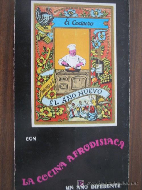 Libri di seconda mano: LA COCINA AFRODIS&Iacute;ACA.  FRAZIER, Greg y Beverly. 1980. Peque&ntilde;a biblioteca Calamus Scriptorius