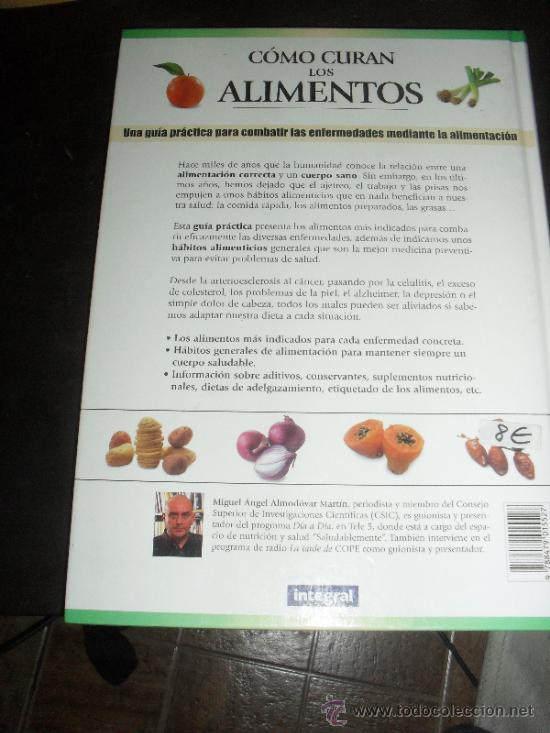 Libros de segunda mano: COMO CURAN LOS ALIMENTOS. INTEGRAL. - Foto 2