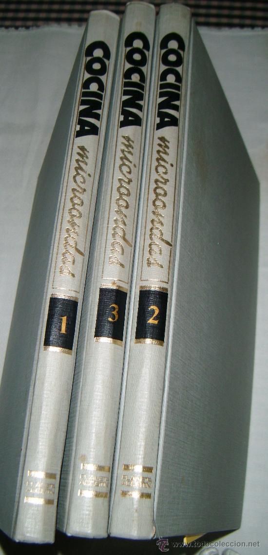 Second hand books: tres tomos de cocinar para microondas (1-2-3)