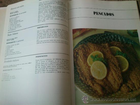 Libros de segunda mano: Libro La Cocina Con Braun Multipractic. - Foto 3