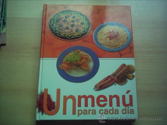 Libros de segunda mano: Ediciones Rueda. Un men&uacute; para cada dia. - Foto 1