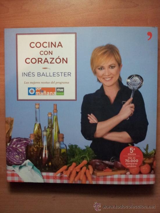 Libros de segunda mano: COCINA CON CORAZ&Oacute;N --- INES BALLESTER - Foto 2