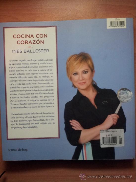 Libros de segunda mano: COCINA CON CORAZ&Oacute;N --- INES BALLESTER - Foto 3
