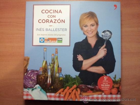 Libros de segunda mano: COCINA CON CORAZ&Oacute;N --- INES BALLESTER - Foto 1