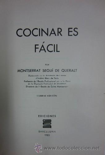 Libros de segunda mano: COCINAR ES FACIL - Foto 3