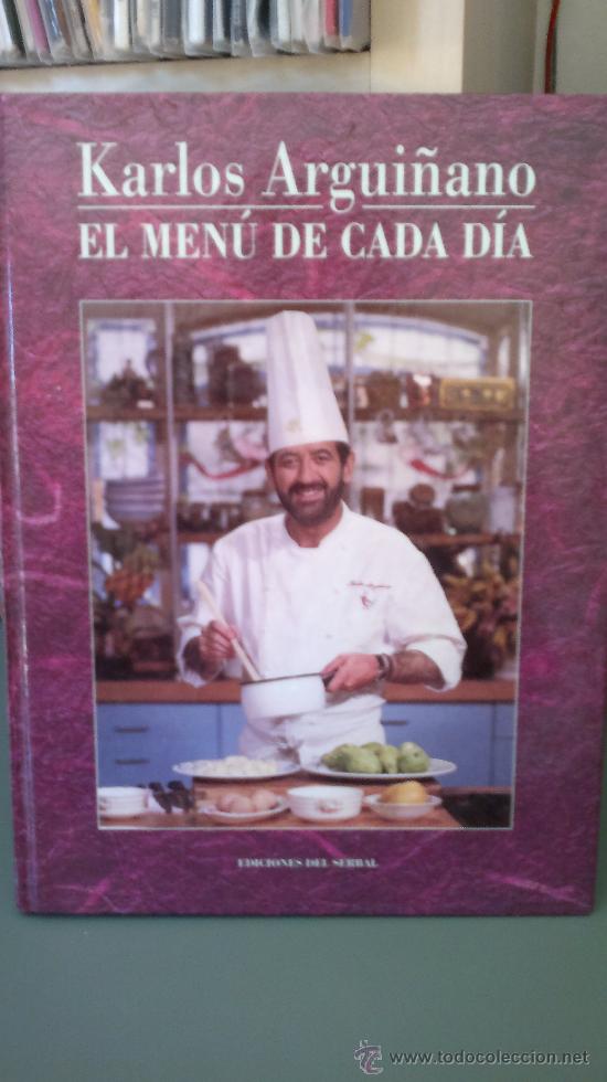 Libros de segunda mano: KARLOS ARGUI&Ntilde;ANO - EL MENU DE CADA DIA - Foto 1