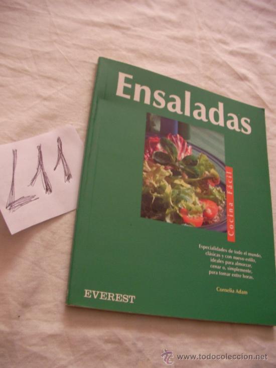 Libros de segunda mano: ENSALADAS - CORNELIA ADAM - Foto 1