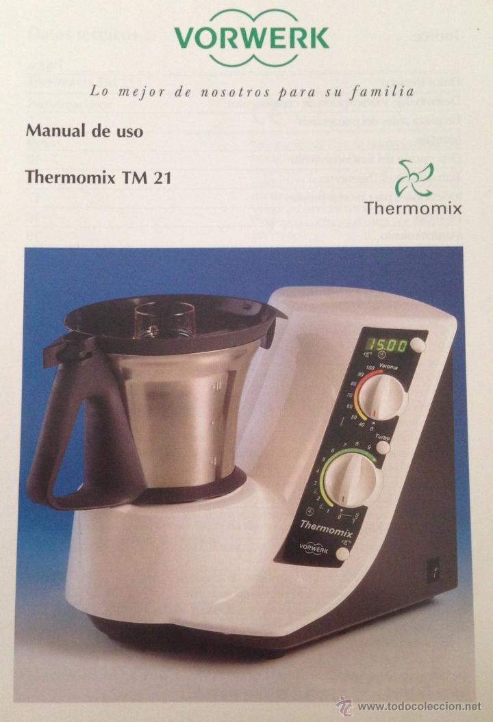 Manual De Instrucciones Uso Thermomix Tm 21 En - Sold Through.