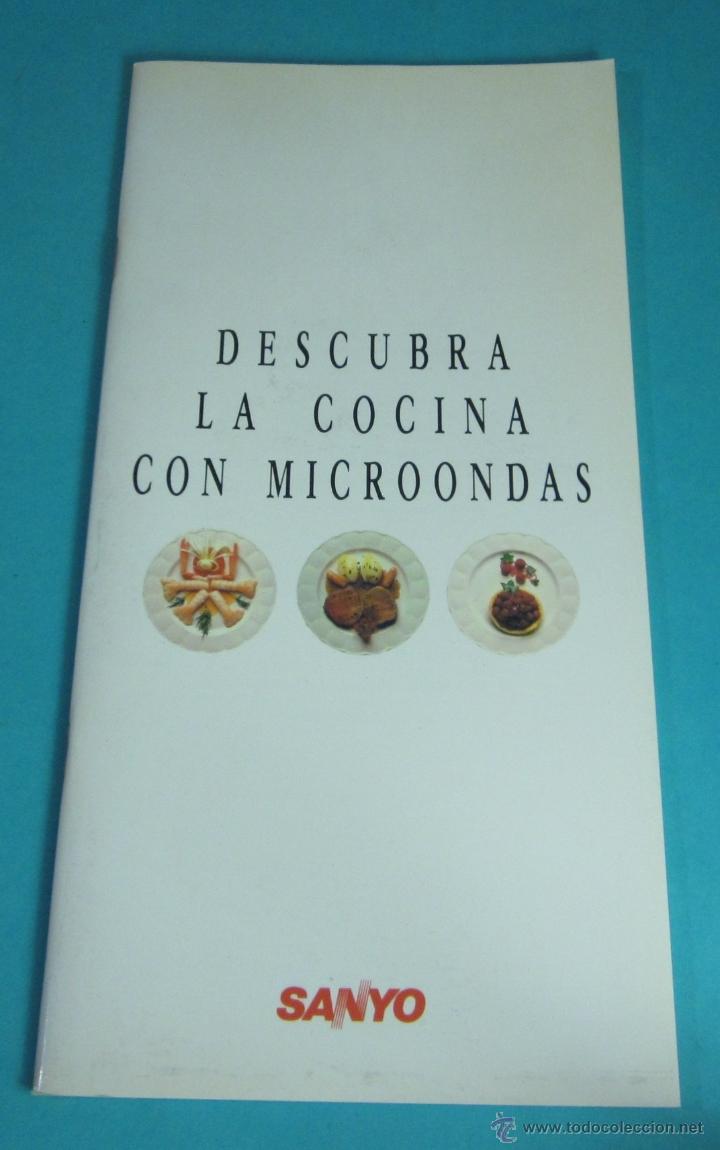 Libros de segunda mano: DESCUBRA LA COCINA CON MICROONDAS. SANYO - Foto 1