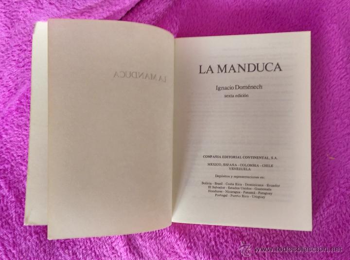 Libros de segunda mano: LA MANDUCA, IGNACIO DOMENECH 1978 - Foto 2