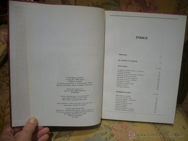 Libros de segunda mano: EL MENU DE CADA DIA, DE KARLOS ARGUI&Ntilde;ANO. - Foto 3