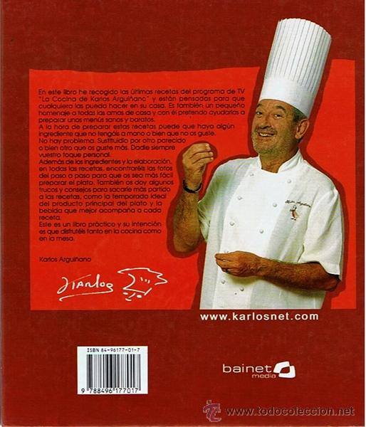 Libros de segunda mano: COCINANDO CON KARLOS ARGUI&Ntilde;ANO - Foto 2