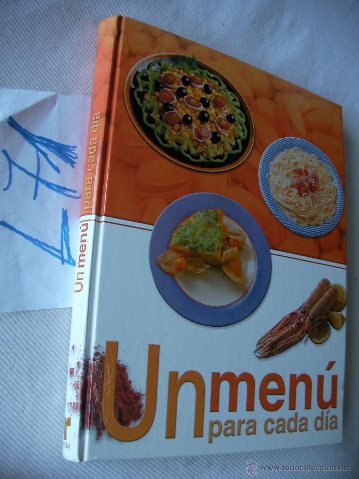 Libros de segunda mano: UN MENU PARA CADA DIA - Foto 1