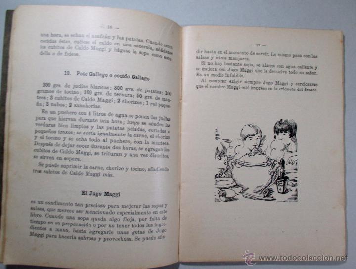 Libros de segunda mano: RECETAS PR&Aacute;CTICAS PARA LA COCINA - LIBRO - MAGGI - Foto 5