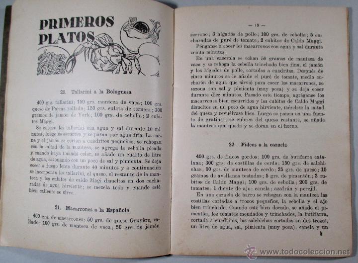Libros de segunda mano: RECETAS PR&Aacute;CTICAS PARA LA COCINA - LIBRO - MAGGI - Foto 6