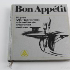 Livres d'occasion: L-1292. BON APPÉTIT. VADEMECUM DEL CONDIMENTO DE LA COCINA MODERNA. AMC ESPAÑA.1973. Lote 56426650