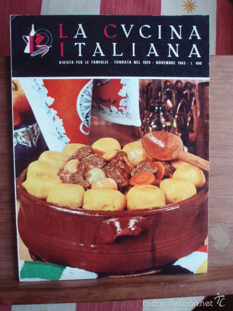 Libros de segunda mano: La Cucina Italiana. Rivista per le Famiglie. Anno XXXIV, Novembre 1963