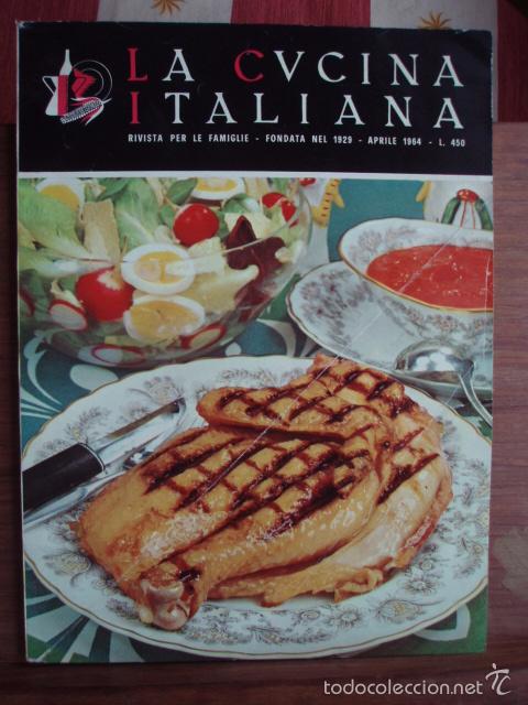 Libros de segunda mano: La Cucina Italiana. Rivista per le Famiglie. Anno XXXV, Aprile 1964
