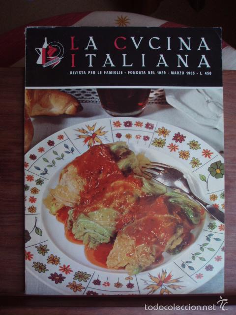 Libros de segunda mano: La Cucina Italiana. Rivista per le Famiglie. Anno XXXVI, Marzo 1965