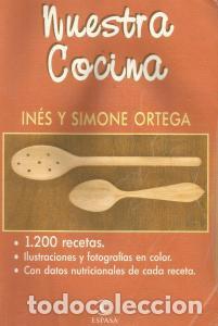 Libros de segunda mano: Nuestra cocina. In&eacute;s y Simone Ortega - Foto 1