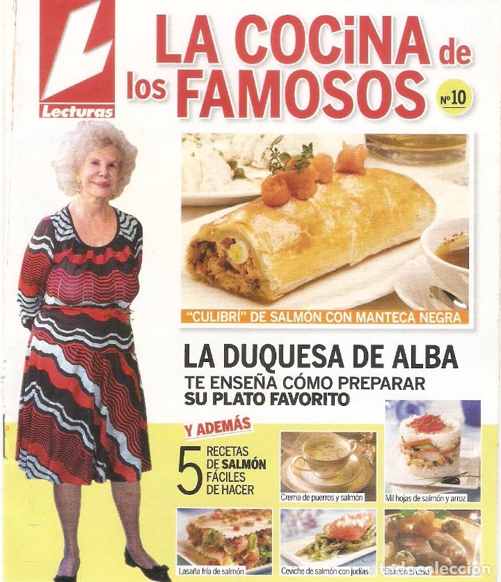 Livros em segunda m&atilde;o: LA COCINA DE LOS FAMOSOS - LECTURAS - N&ordm; 10 al 19