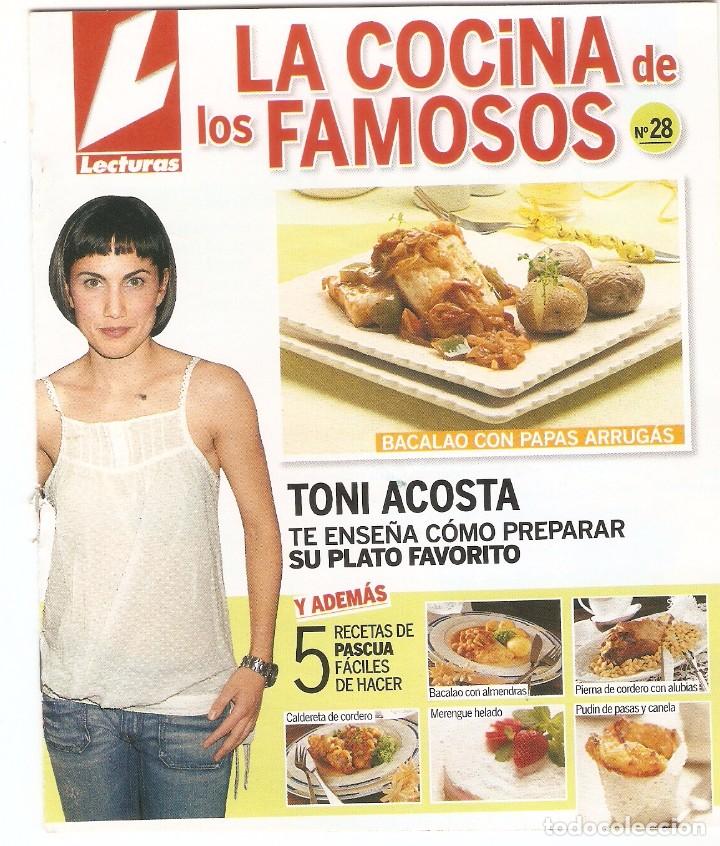 Livros em segunda m&atilde;o: LA COCINA DE LOS FAMOSOS - LECTURAS - N&ordm; 28 al 33