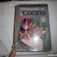 Libros de segunda mano: ENCICLOPEDIA DE LA COCINA.JUANA OLLER.ENCICLOPEDIA DE GASSO 1970