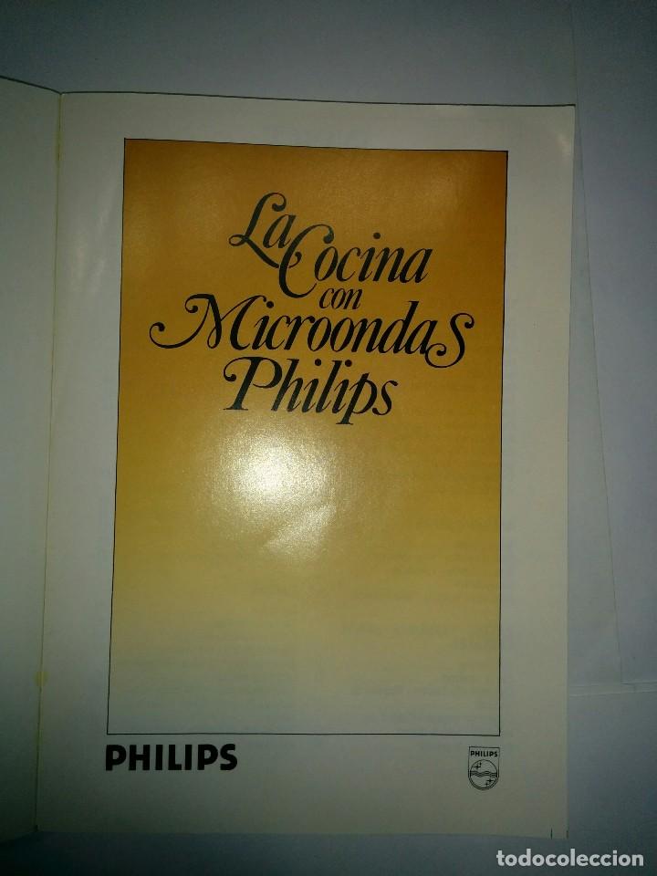 Libros de segunda mano: LA COCINA CON MICROONDAS PHILIPS - Foto 2