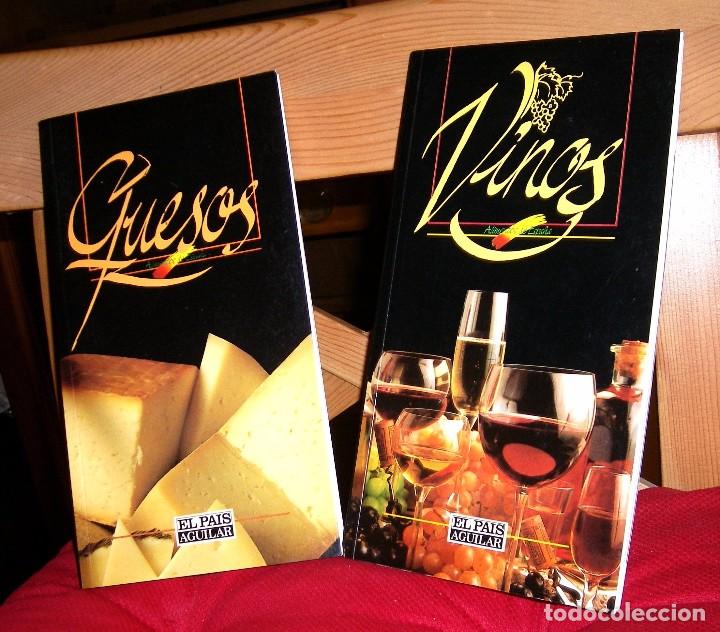 Libros de segunda mano: QUESOS - VINOS - Foto 1