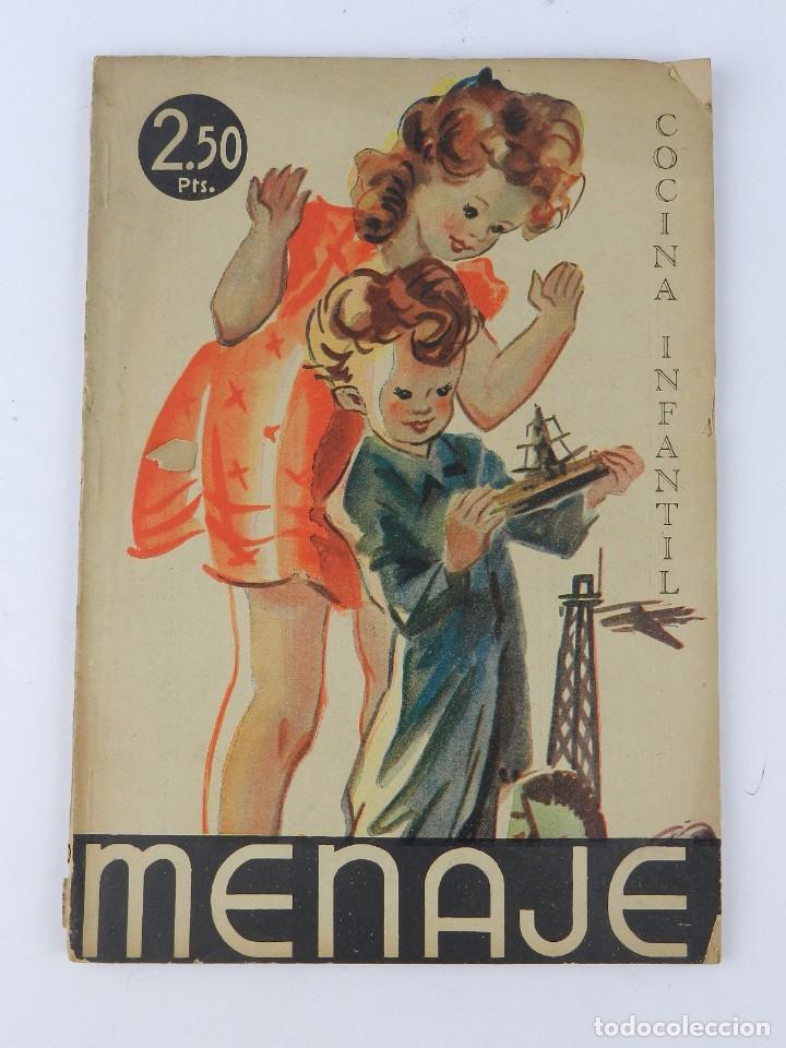 Second hand books: Revista de cocina  y hogar, Conina infantil, num. 169. Enero de 1945. Tiene 71 pag + publicidad. Med