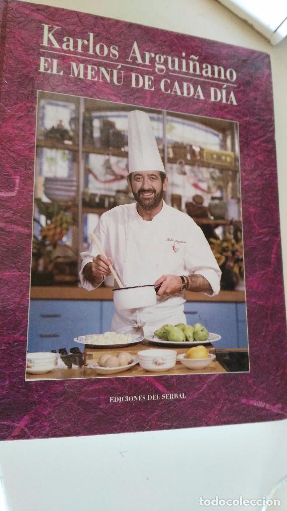 Libros de segunda mano: EL MENU DE CADA DIA. KARLOS ARGUI&Ntilde;ANO. EDICIONES DEL SERBAL. - Foto 1